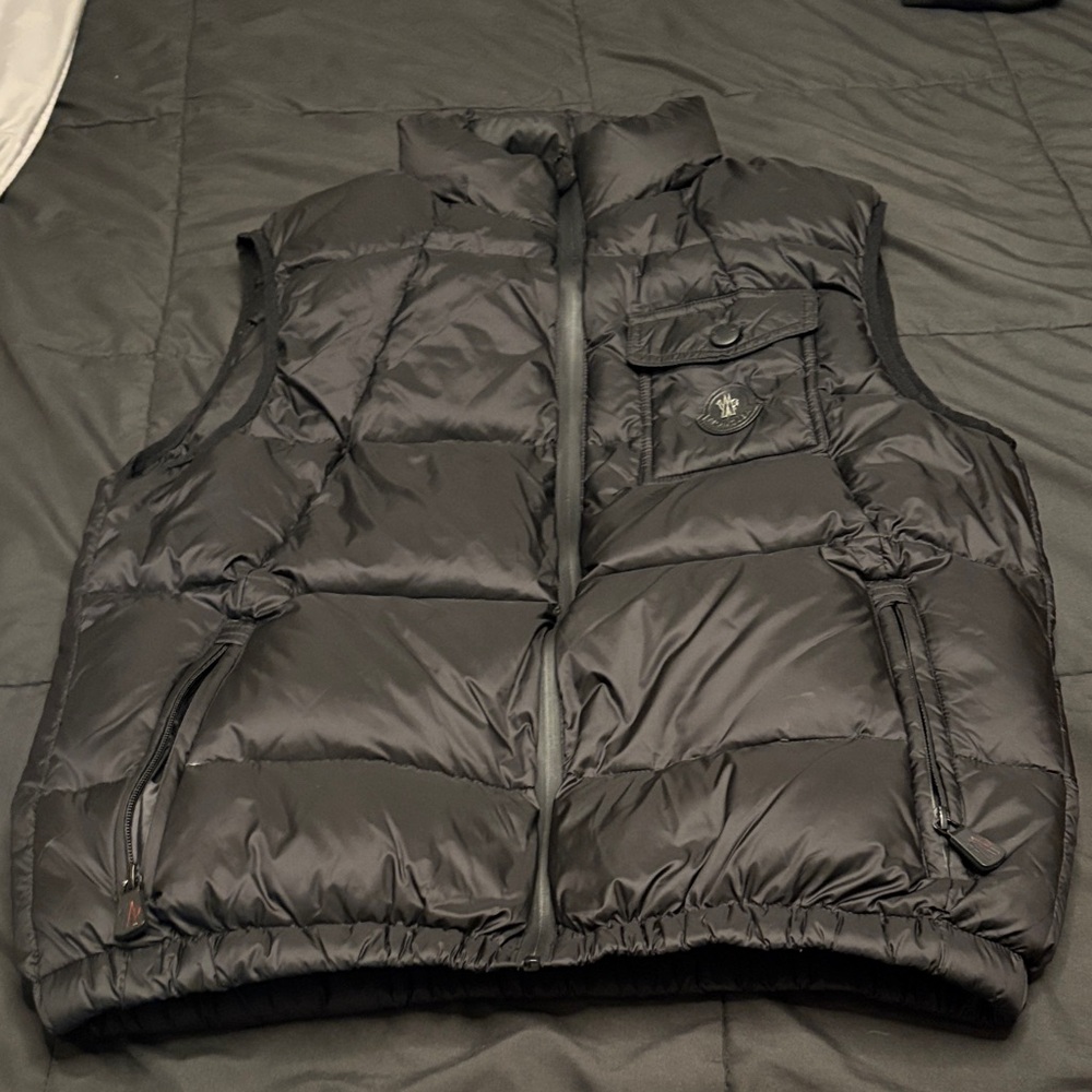 Moncler authentic Black Puffer Vest